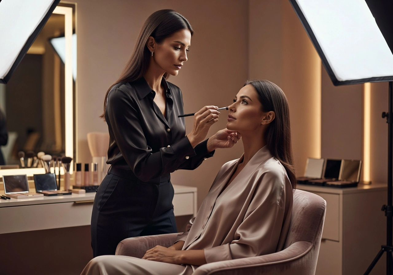 Patrycja Błaszak przy pracy